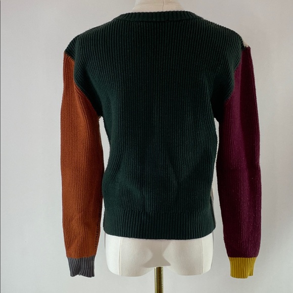 Central Park West Sloane Whipstitch Sweater, S - Picture 6 of 9
